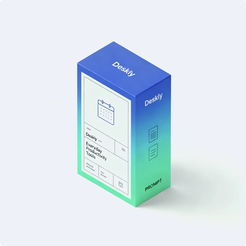 Deskly - Everyday Productivity Tools